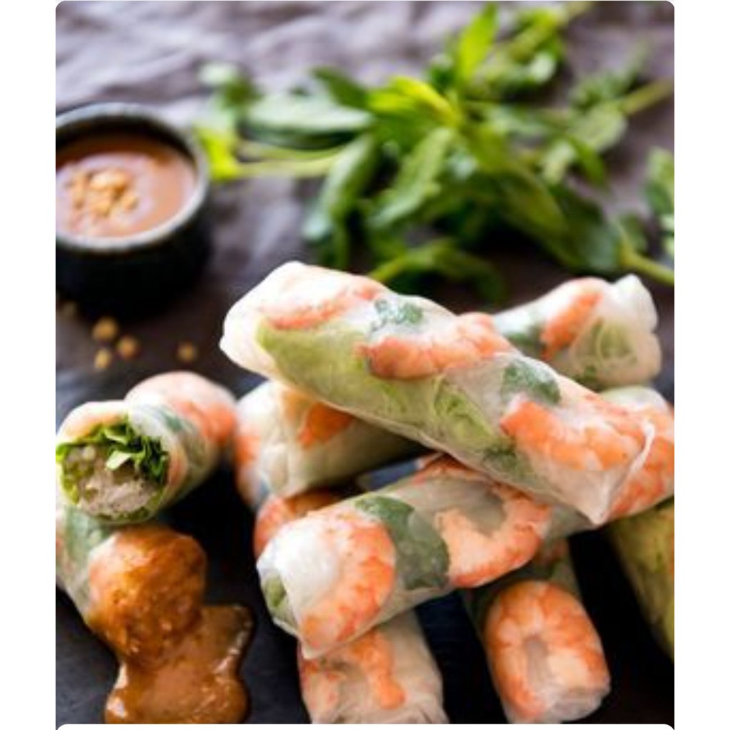 BÁNH TRÁNG CUỐN  AN LỢI _Hàng loại 1 xuất ....250g /gói (16 cm / 22 cm, tròn / vuông), chuyên dùng cho các món cuốn