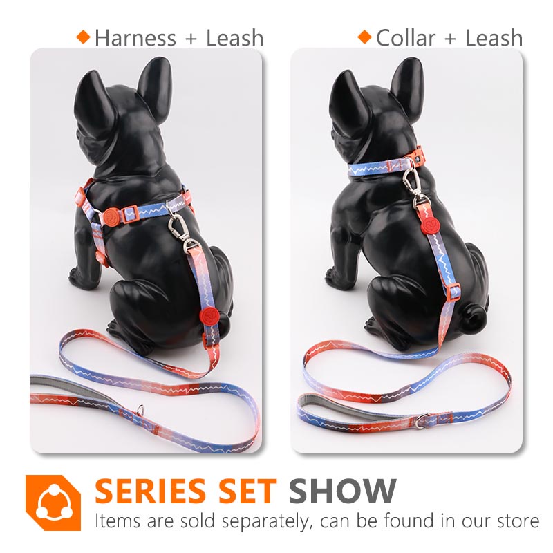 HamshMoc Vòng cổ 1 bằng nylon in hoa có thể điều chỉnh dành cho thú cưng