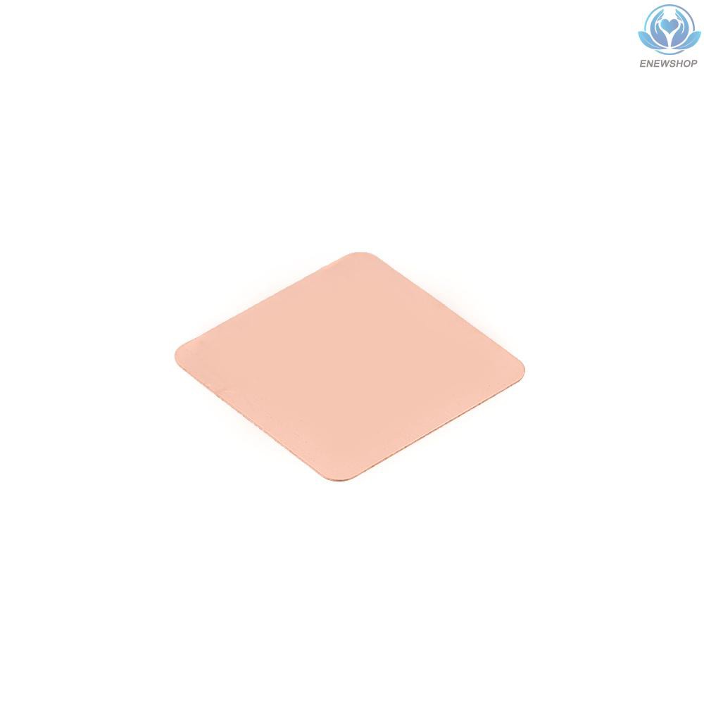 20 Tấm Tản Nhiệt Bằng Nhôm Cho Cpu Máy Tính 20x20 X 0.3mm