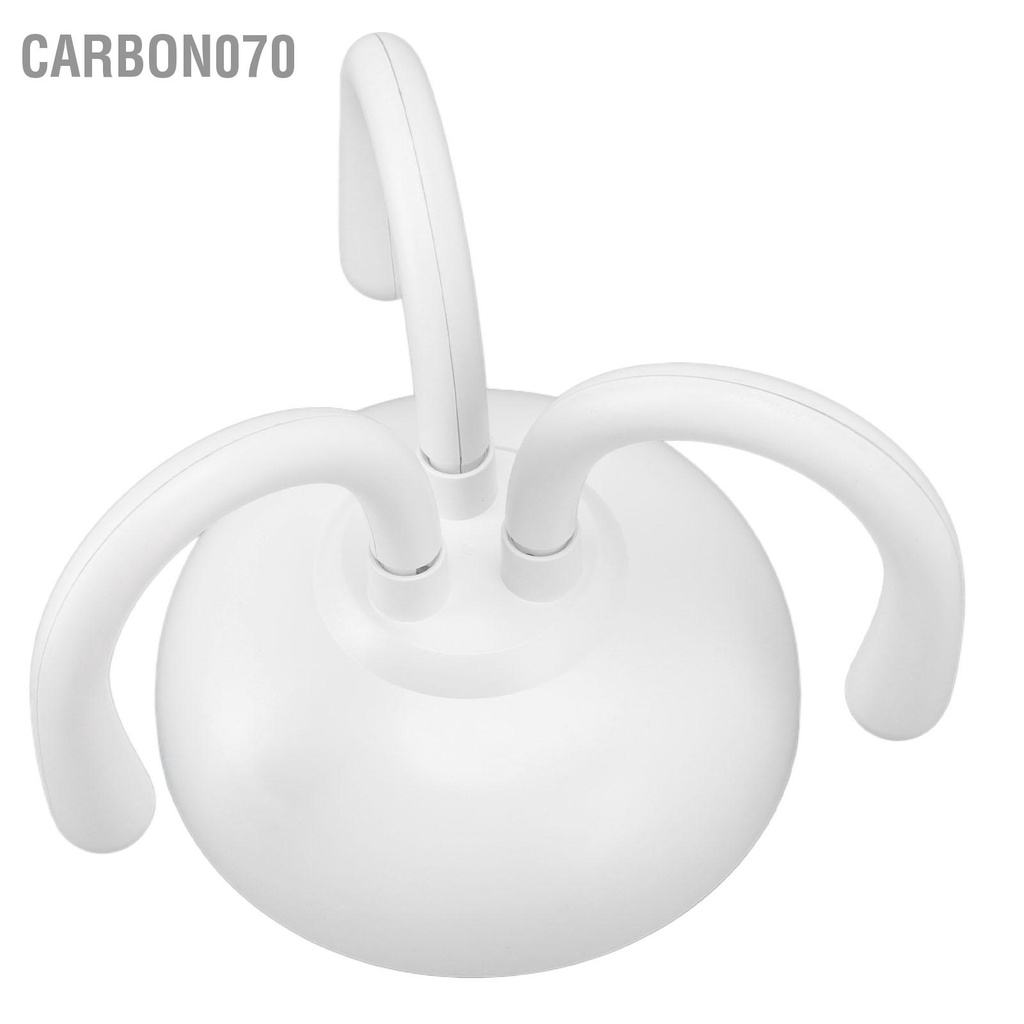 Carbon070 Máy tạo độ ẩm mini USB 200ml Thiết kế hình bạch tuộc 2 chế Tắt tiếng Tiết kiệm không gian Chức năng hẹn giờ ánh sáng ban đêm