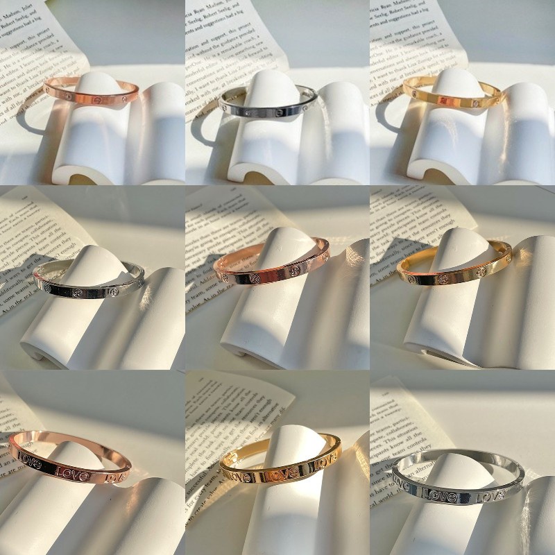 Vòng Đeo Tay Bằng Thép Titan Thiết Kế Thời Trang Cá Tính