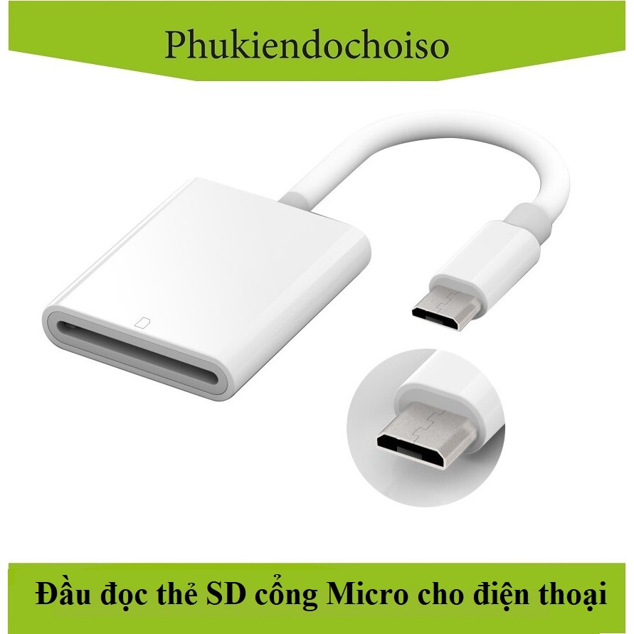 Đầu đọc thẻ Đầu đọc thẻ SD Mirco cho Điện thoại