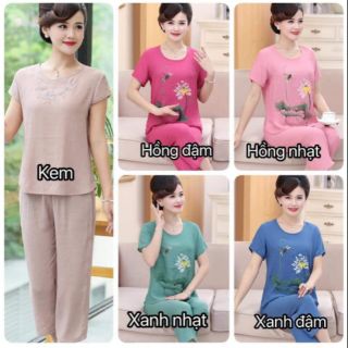 Áo mẹ chất mát