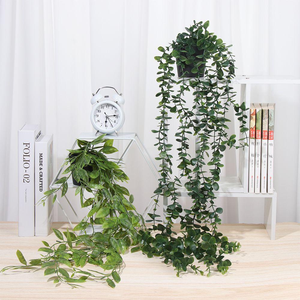 Dây Lá Bạch Đàn Nhân Tạo Treo Tường Trang Trí Nhà Cửa / Văn Phòng