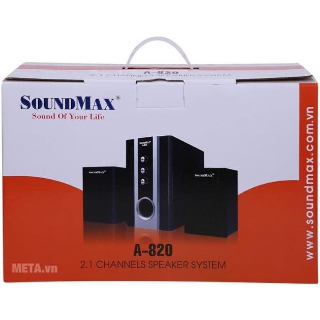 Loa Vi Tính SOUNDMAX 2.1 A820 Chính Hãng Âm Thanh Cực Hay