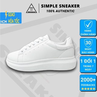 Giày Domba Trắng Full 💙FREESHIP💙 Domba High Point All White Chuẩn Auth - Giày Domba Hàn Quốc Chính Hãng - Simple Sneaker