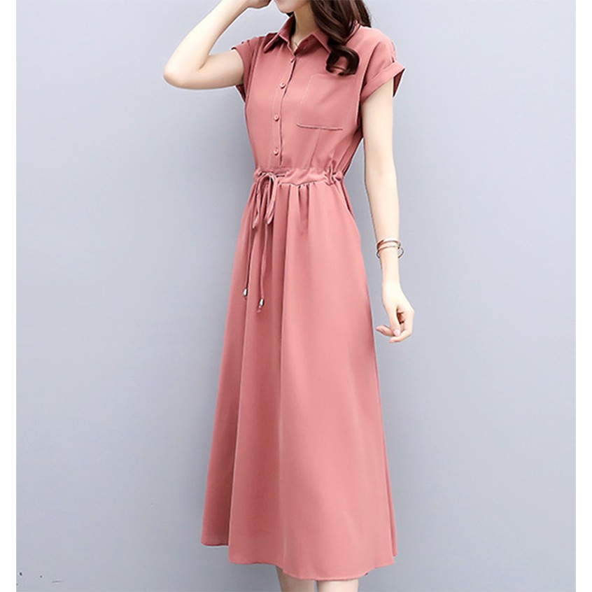 Đầm Dáng Suông Sơ Mi Đen | Đầm Sang Chảnh Freeship Xtra | BigBuy360 - bigbuy360.vn