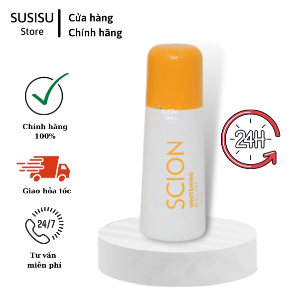 Lăn nách nữ Scion Pure white Roll on NuSkin 75ml Của Mỹ / Lăn khử mùi Scion