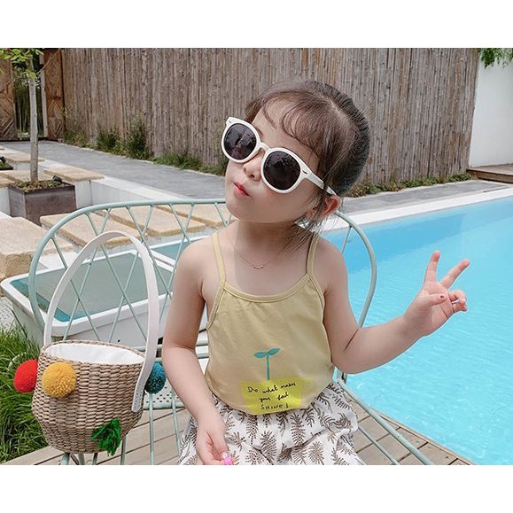 (8-18kg) Áo cho bé gái hai dây họa tiết hoa quả QATE513 - áo bé gái TB224