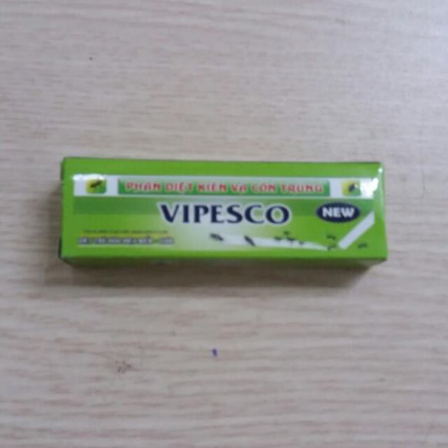 Phấn diệt kiến và côn trùng VIPESCO hộp 2 viên