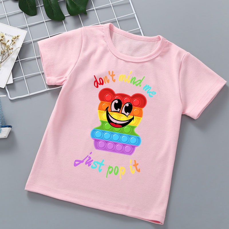 ÁO THUN POP IT POPIT UNISEX  PHÔNG NAM NỮ GIA ĐÌNH CẶP ĐÔI CÓ SIZE TRẺ EM CHO BÉ TRAI GÁI AOMIVN