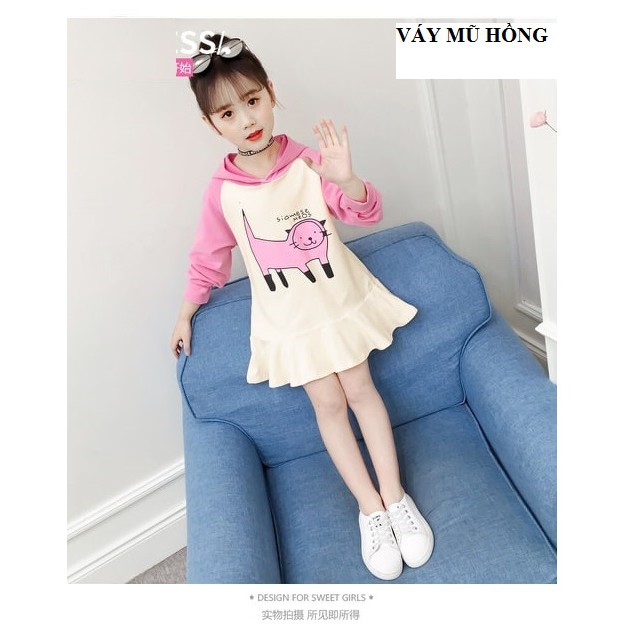 Thanh lý bộ váy/đầm bé gái cotton da cá