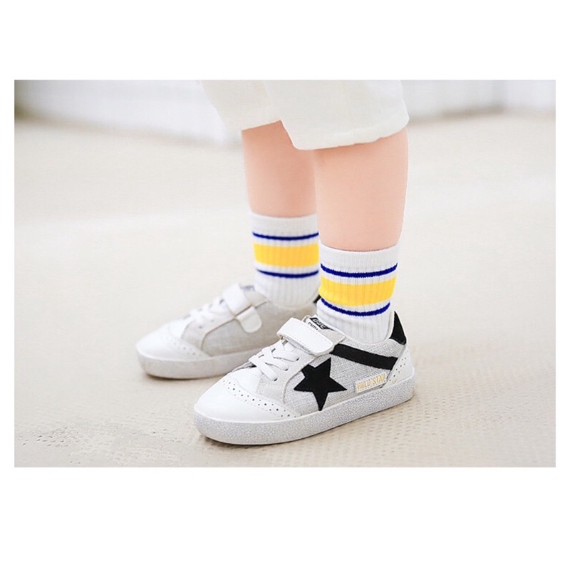 (MẪU 2022) Set 5 Đôi tất cotton hàn quốc cổ cao siêu mềm ôm chân cho bé