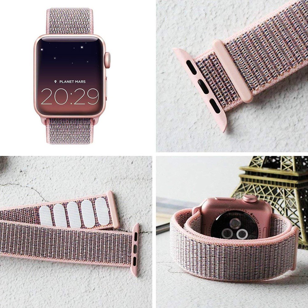 [HOT SALE] Dây đeo vải cho Apple watch size 38mm/40mm nhiều màu thời trang, chất vải siêu mịn