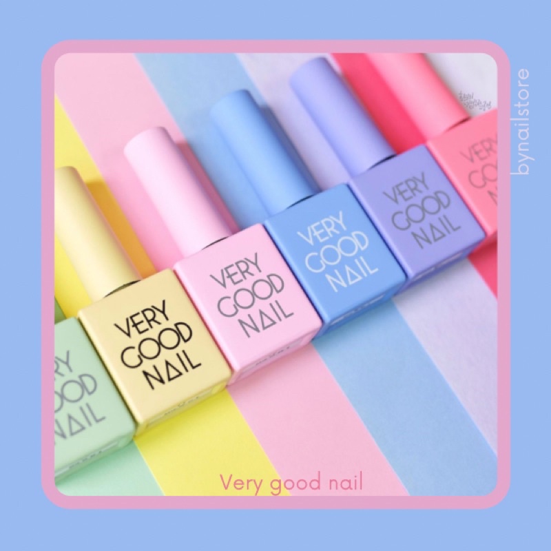 [Very good nail] Sơn gel cao cấp Hàn Quốc tone màu pastel (1pcs)