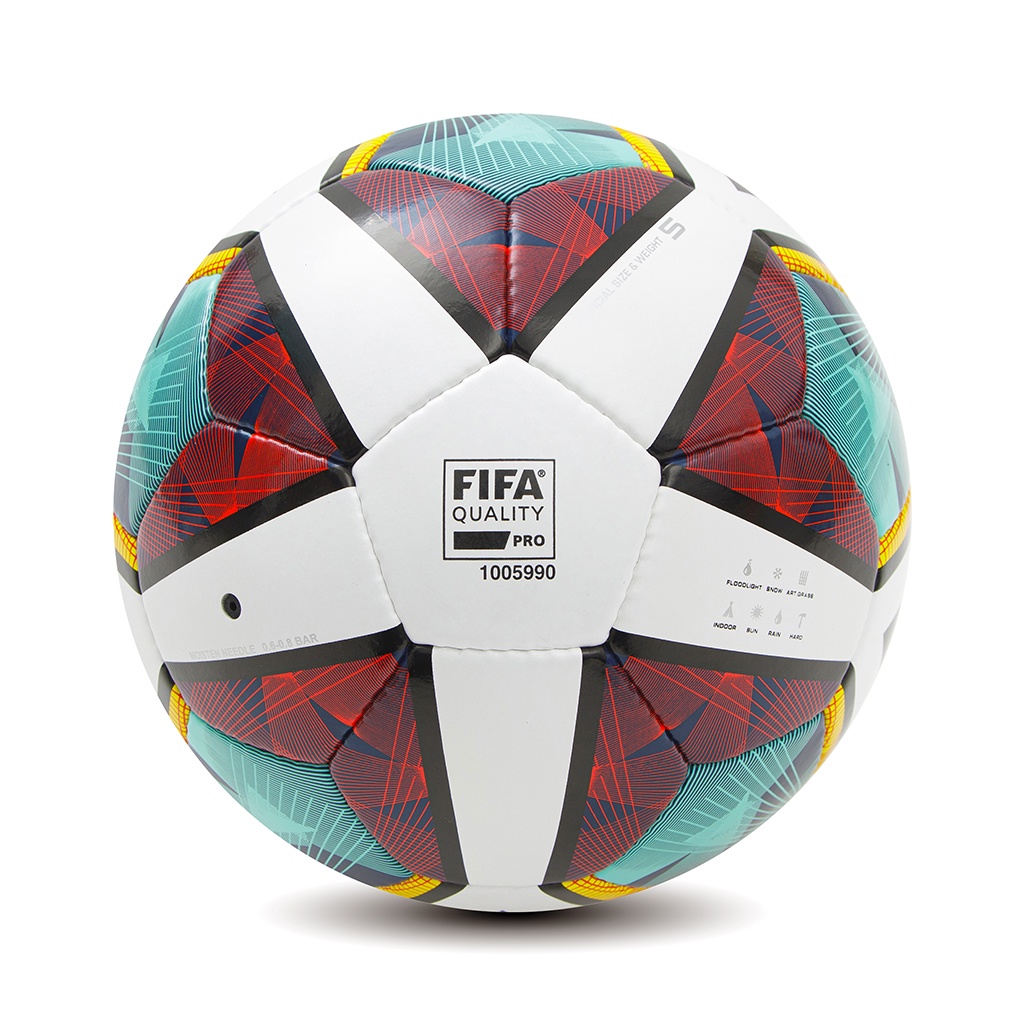 Bóng đá DELTA 9968-5K size 5 tiêu chuẩn FIFA, chất liệu da PU dùng cho 12 tuổi trở lên, chơi trên mọi loại sân.