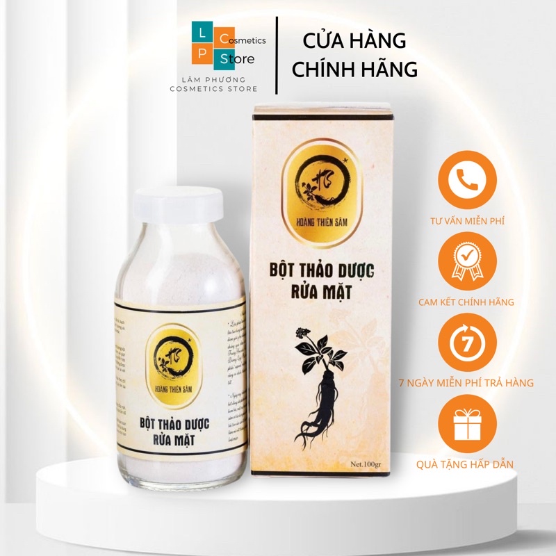 Bột Thảo Dược Rửa Mặt Hoàng Thiên Sâm