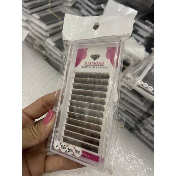 Mix nâu mi dưới cong B-chân mày J 007/010
