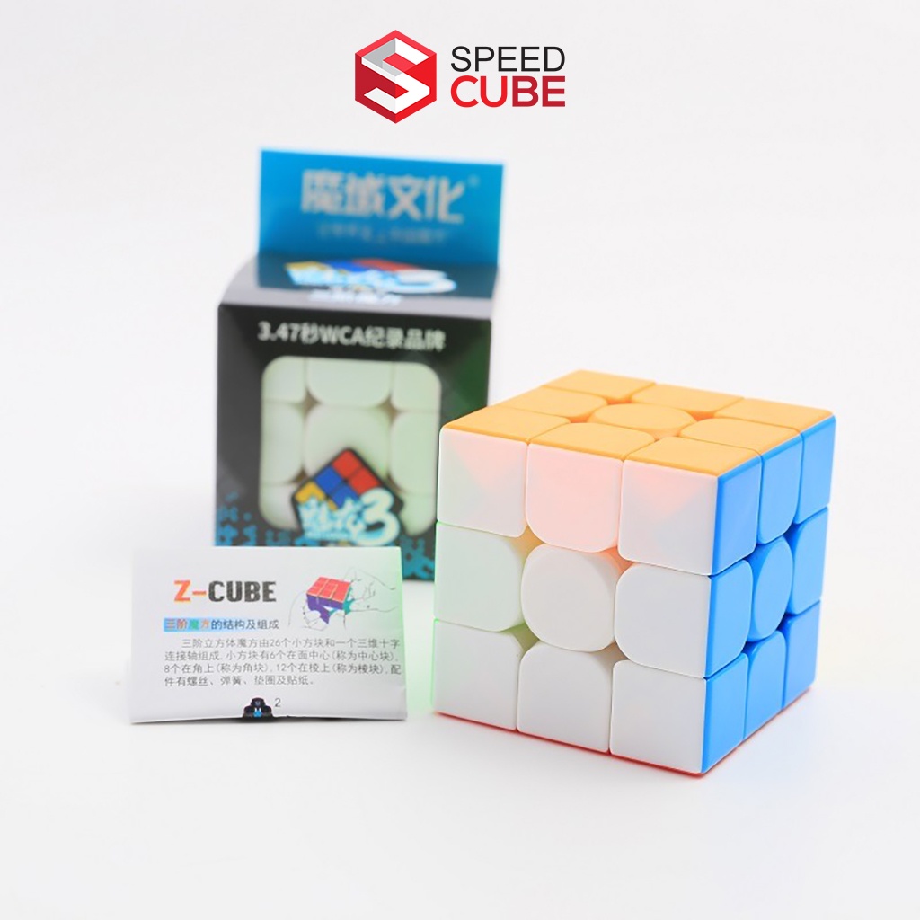 Rubik 3x3 Moyu Meilong Stickerless Giá Rẻ Chính Hãng - Shop Speed Cube