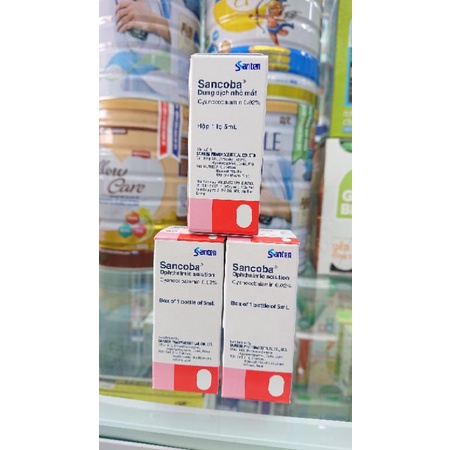 SANCOBA nước nhỏ dưỡng mắt NHẬP KHẨU CHÍNH HÃNG