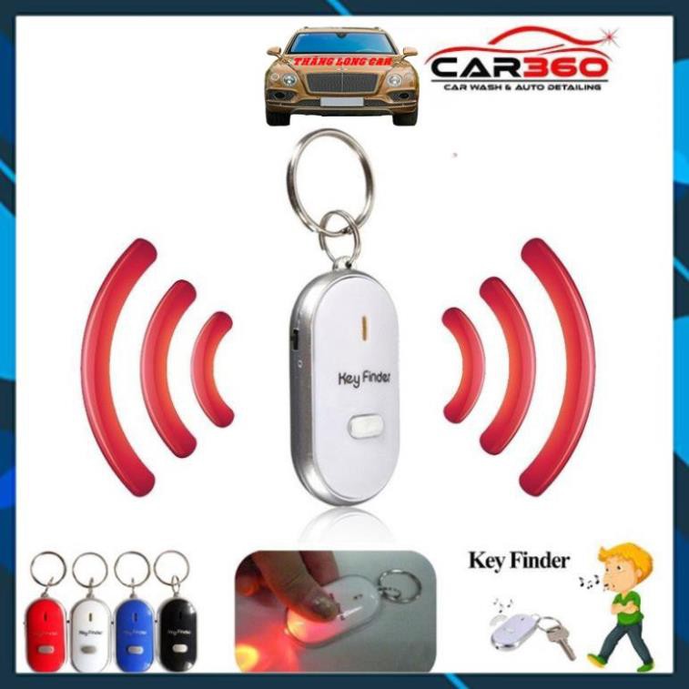 ⚡️KEY FINDER⚡️ Móc Chìa Khóa Huýt Sáo Gắn Thiết Bị Định Vị GPS Có Đèn Nhấp Nháy Chất Lượng Cao