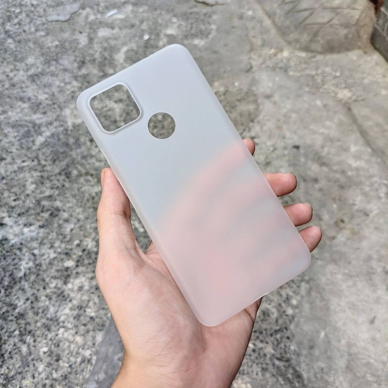 Google Pixel 5_Ốp lưng Giấy siêu mỏng ôm sát mặt lưng máy.