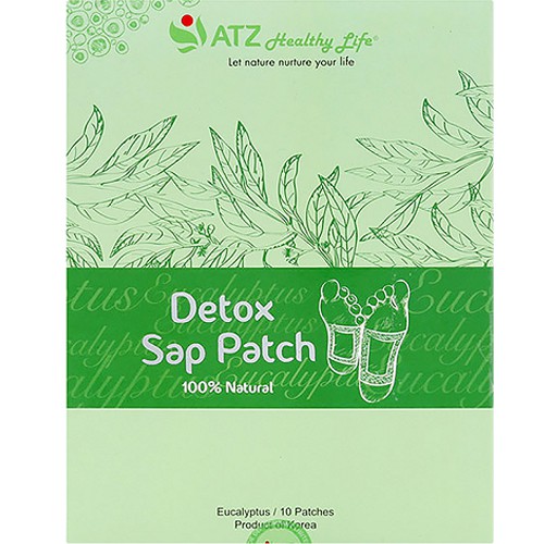 Túi 2 miếng Cao Dán Thải Độc ATZ Healthy Life (Lựa chọn: Eucalyptus, Lavender, Warm)