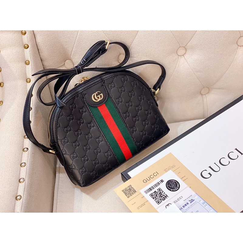 Túi đeo chéo HẾN da dập vân logo hàng fullbox có hộp cao cấp