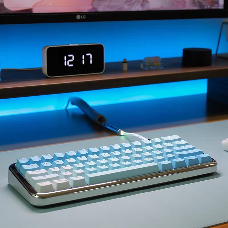 Keycap bàn phím màu ombre siêu chất Dry Martini OEM cao độ PBT 104 phím