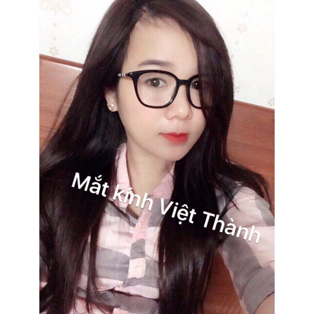 gọng kính cận nữ thời trang kính giả cận tròn tiktok GBB1