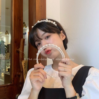 Bờm Tóc Đính Đá Phong Cách Hàn Quốc