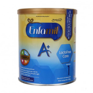 Sữa Enfamil A+ LactoFree Care 400g Dành Cho Trẻ Hệ Tiêu Hóa Kém