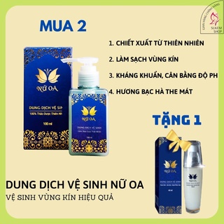 Dung Dịch Vệ Sinh Nữ Oa 110ml_ Quà Tặng Kèm_Dung Dịch Thảo Dược