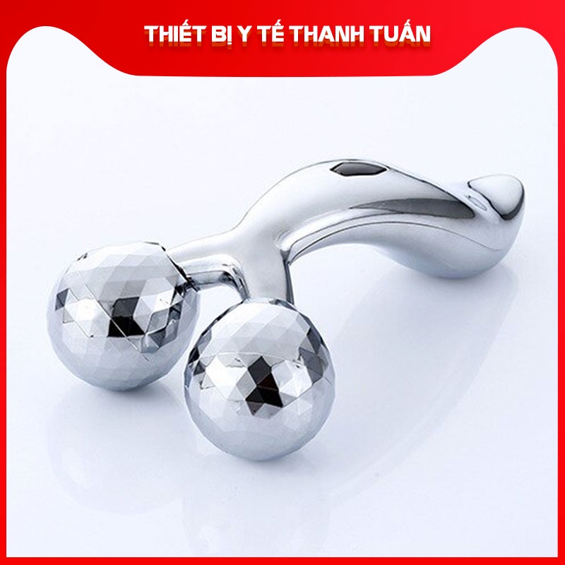 Dụng Cụ Massage Bằng Tay 3D Dùng Cho Mặt Và Cơ Thể - Cây Lăn Massage 3D Hàn Quốc