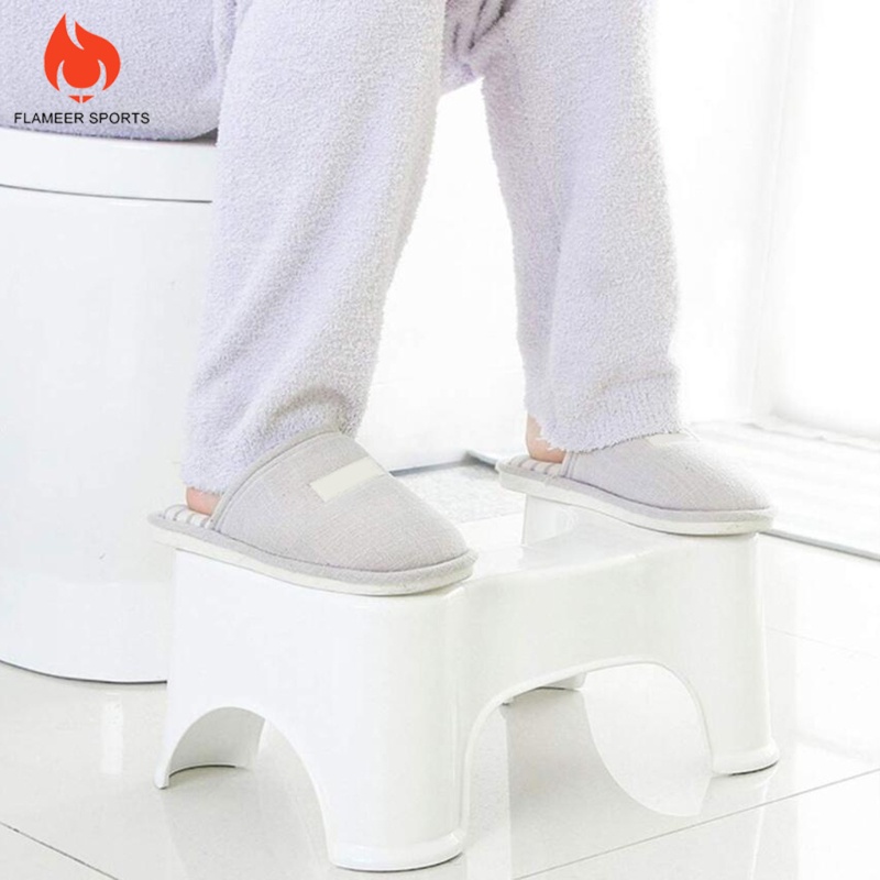 Flameer Sports   Step Stool For Toilet Training Kids Anti-skid Bathroom Stool