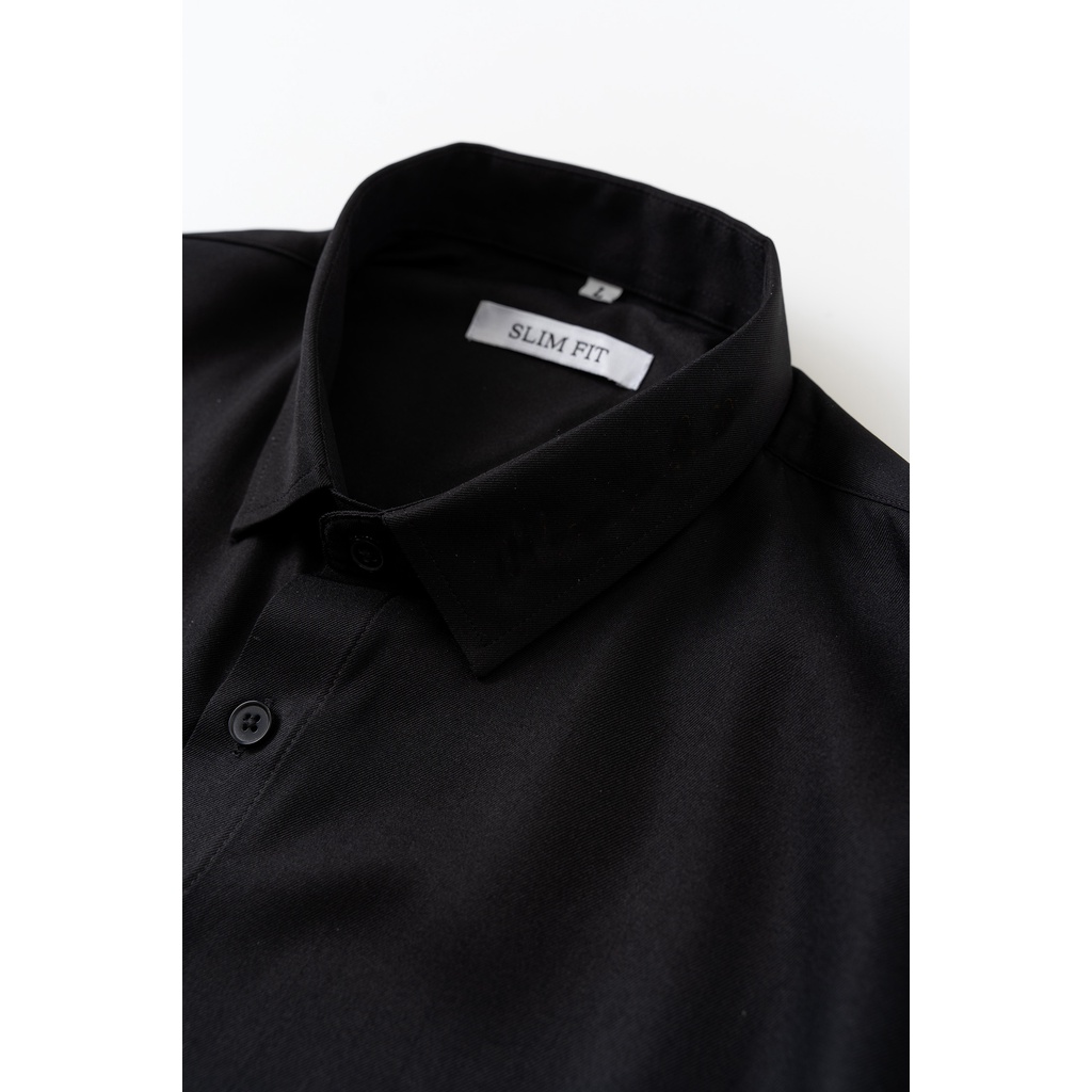 Áo SƠ MI trắng nam dài tay đẹp vải COTTON giữ form bền bỉ, chống nhăn, sơ mi công sở thời trang nam lịch sự