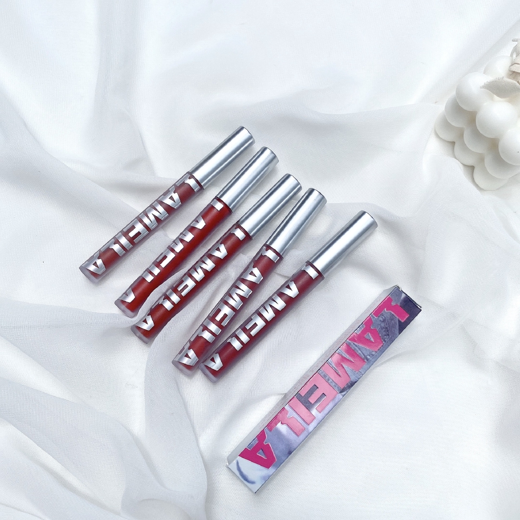 (hàng Mới Về) Son Môi Dạng Lỏng Lâu Trôi Chống Thấm Nước Màu Nhung Lì Thời Trang | BigBuy360 - bigbuy360.vn