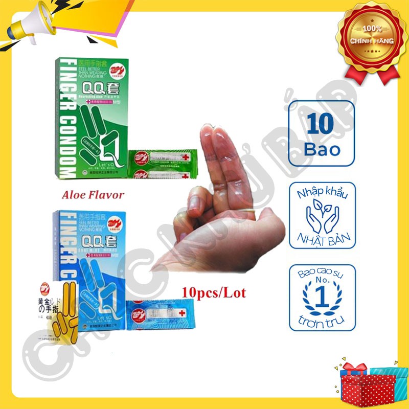 Bao Cao Su Đeo Ngón Tay - Tạo Cảm Giác Cho Nữ