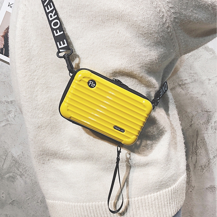 Túi đeo chéo hình vali mini thời trang cá tính dành cho nữ