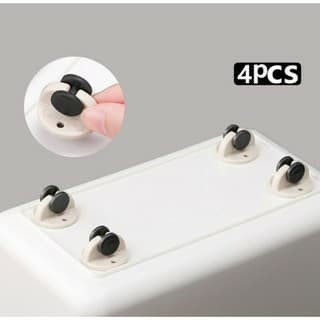 Set 4 bánh xe mini di chuyển đồ đa năng dễ dàng loại tốt siêu bền Bộ 4 bánh xe đẩy gắn đồ nội thất tiện dụng