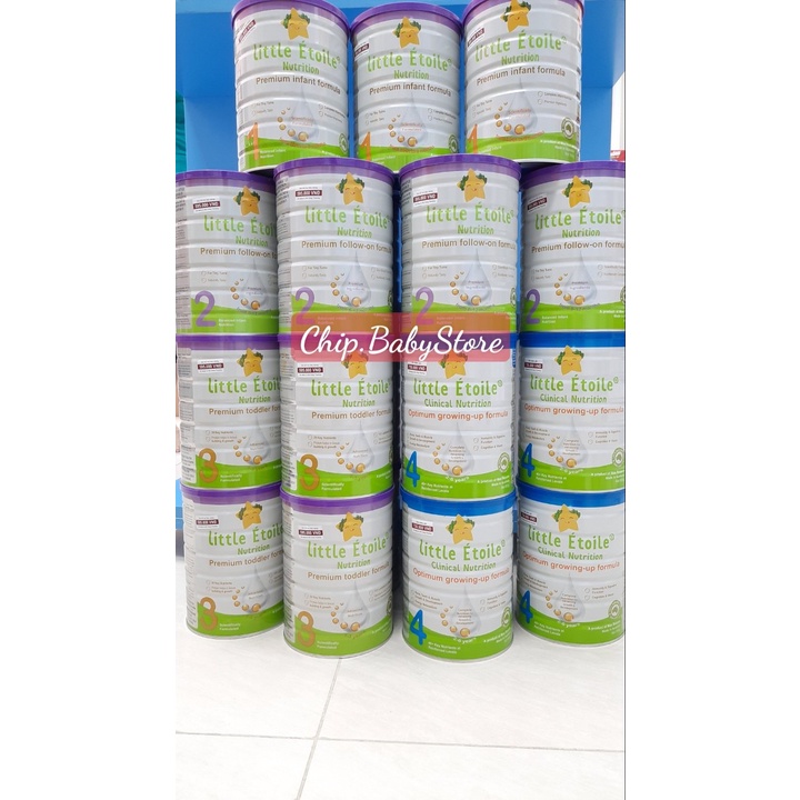 (Combo 3 lon) Sữa Bột Ngôi Sao Nhỏ Little Etoile số 4  - 800gr