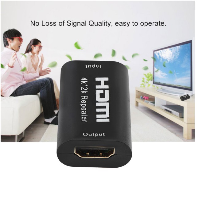 Bộ Khuếch Đại Tín Hiệu Hdmi 40m Hỗ Trợ 3d | BigBuy360 - bigbuy360.vn