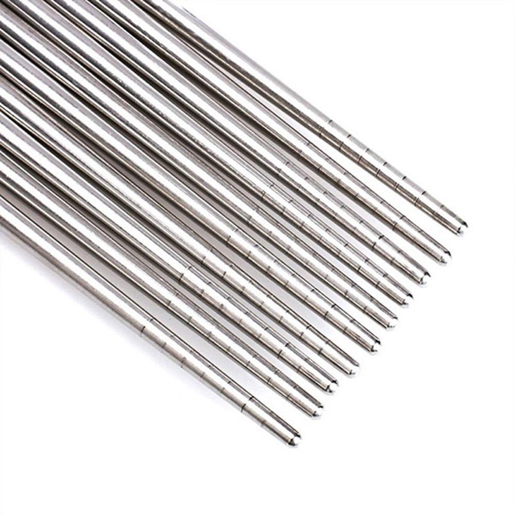 Đũa Chống Trượt Bằng Thép Không Gỉ Phong Cách Nhật Bản