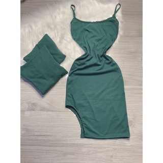Đầm body 2s xẻ - CAROTSHOP