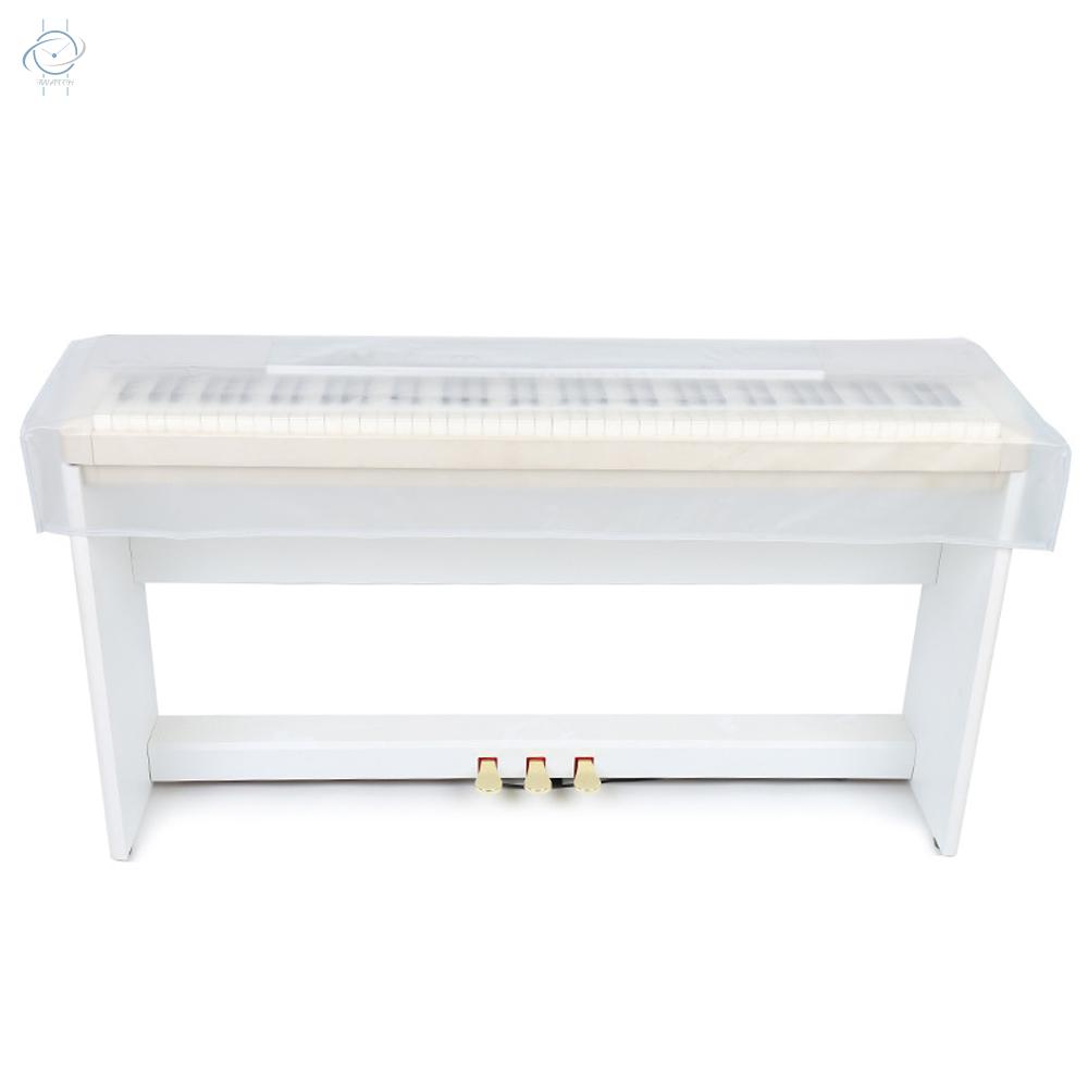 ♫Transparent Grind Arenaceous Piano Cover Digital Piano Keyboard Dustproof and Waterproof Cover