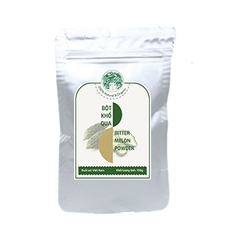 Bột khổ qua thường hữu cơ (túi 100g, 200g, 500g)