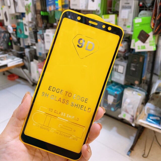 [KÍNH A6] Kính cường lực FULL 9D Samsung A6