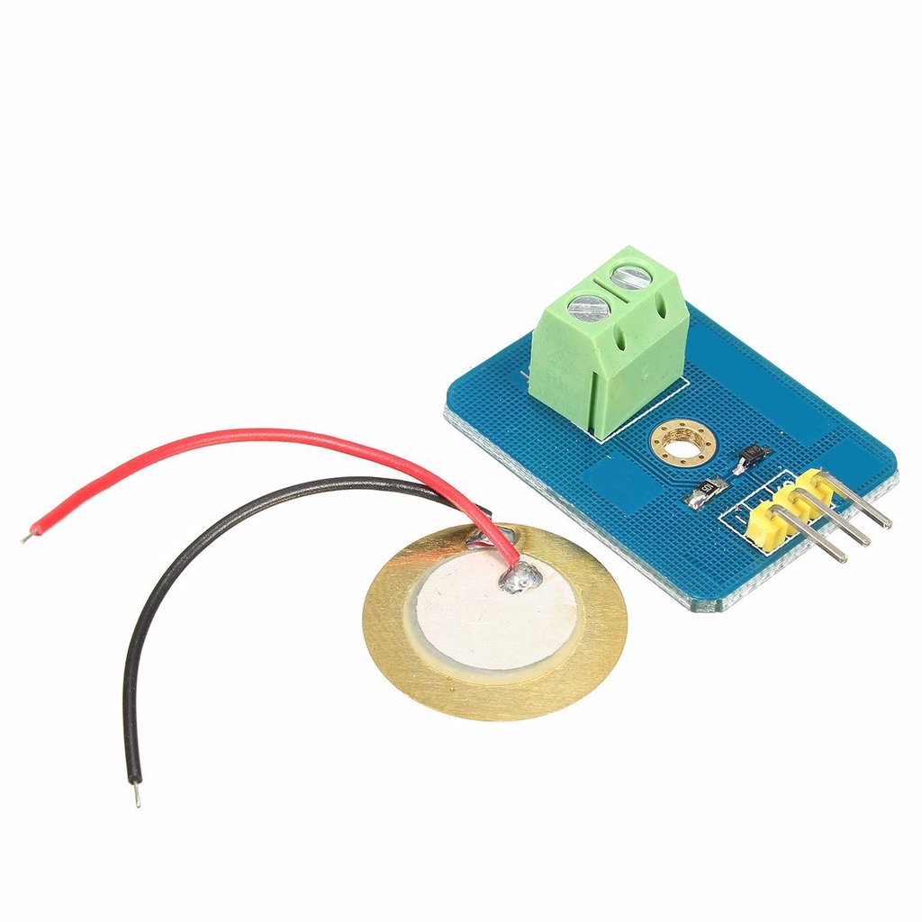 module cảm biến rung LOA, [1 pcs]Module cảm biến rung Loa gốm V1 (Analog Piezoelectric Ceramic)