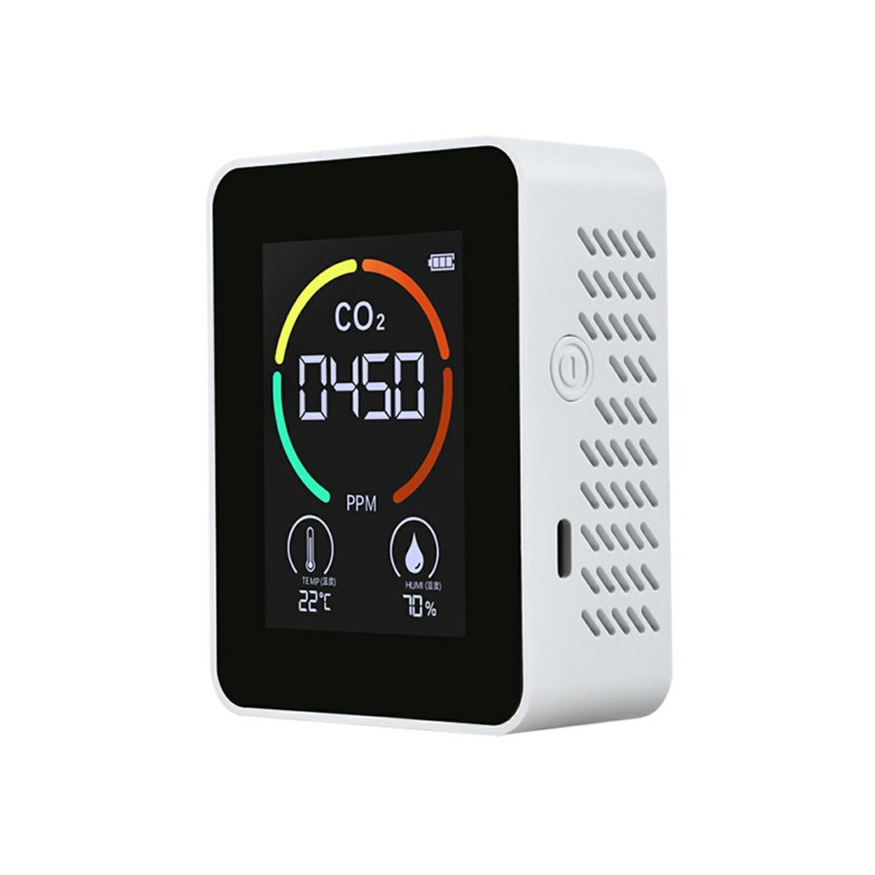 CO2 Sensor CO2 Meter Digital Air Detector Intelligent Air Quality Analyzer