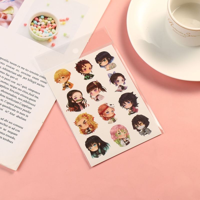 Miếng Dán Hình Xăm Chống Nước 3 Kiểu Phong Cách Anime SPY×FAMILY Demon Slayer Cho Nam